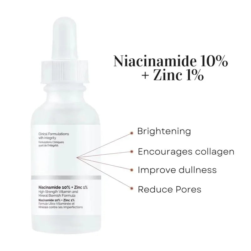 The Ordinary Niacinamide 10% + Zinc 1% – 30ml