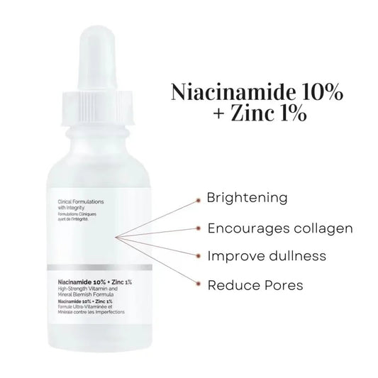 The Ordinary Niacinamide 10% + Zinc 1% – 30ml